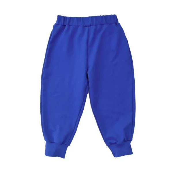 Jogging 3A- Molleton Bleu