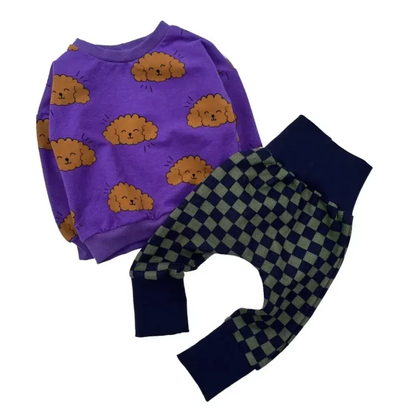 Sarouel évolutif – Checker kaki