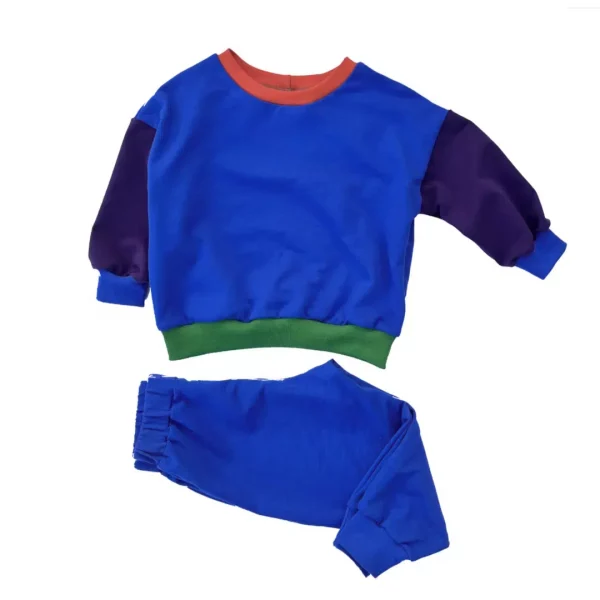 Sweat ample  3A – Molleton Bleu &co