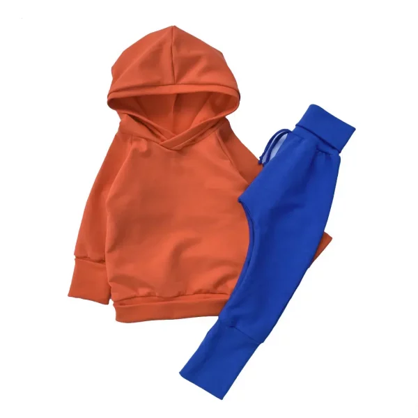 Sweat évolutif – Molleton Orange