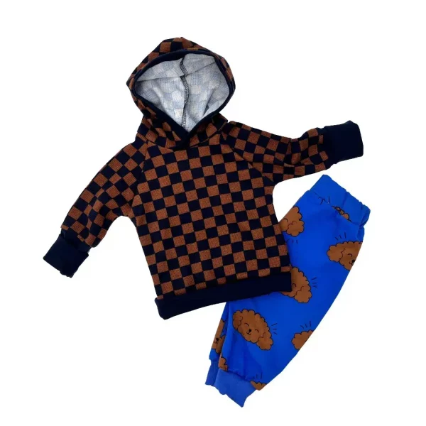 Sweat évolutif – Checker marron