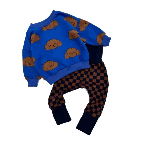 Sarouel évolutif – Checker marron