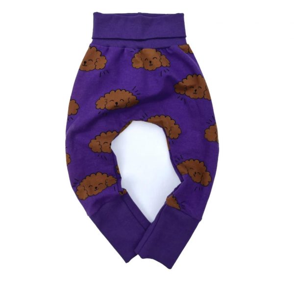 Sarouel évolutif -T2 – Molleton Chien Violet