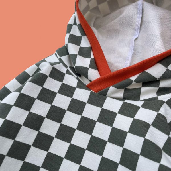 Sweat évolutif – Checker Olive