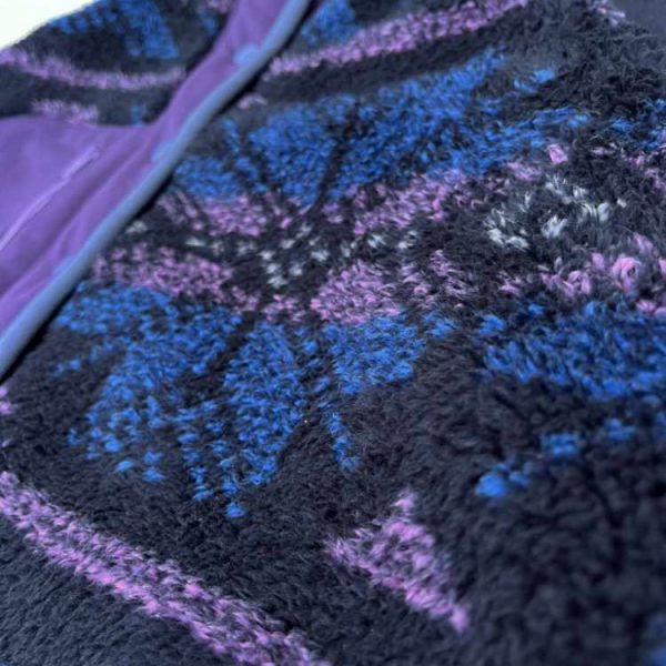 Polaire Femme Oversize – Snowflakes