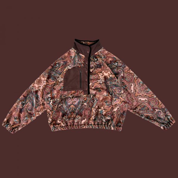 Polaire Femme Oversize – Paisley