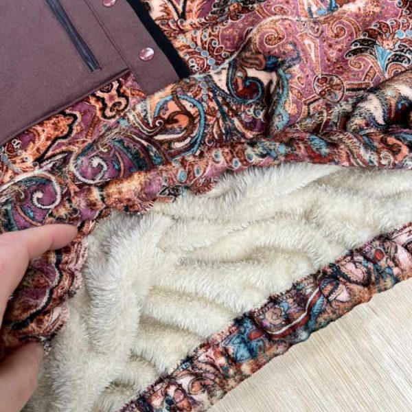 Polaire Femme Oversize – Paisley